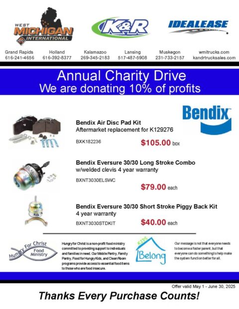 Annual Charity Drive: Give Back with Bendix