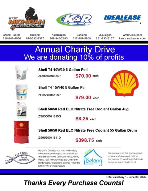 Annual Charity Drive: Give Back with Shell