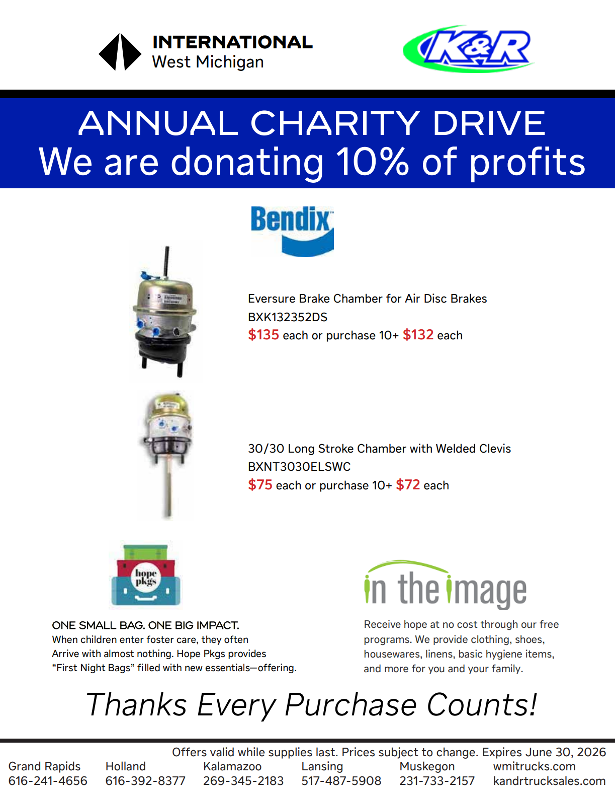 Parts Charity Bendix