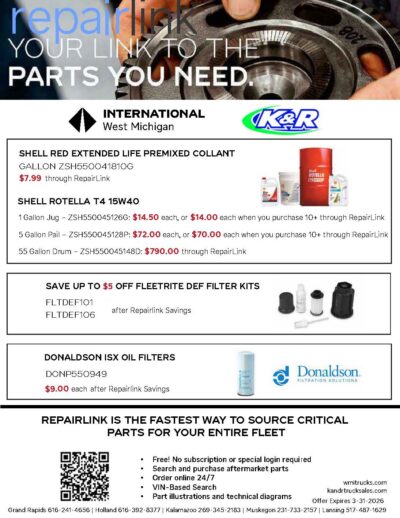 Order Parts Online and SAVE!