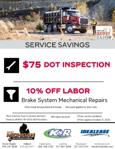 Truck Repair Savings