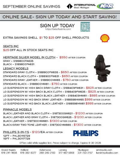 Online Specials